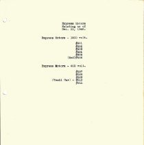 Section 9 - Express Motor Roster End of Service